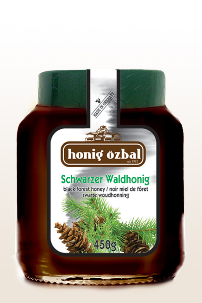 Schwarzer Waldhonig 450g